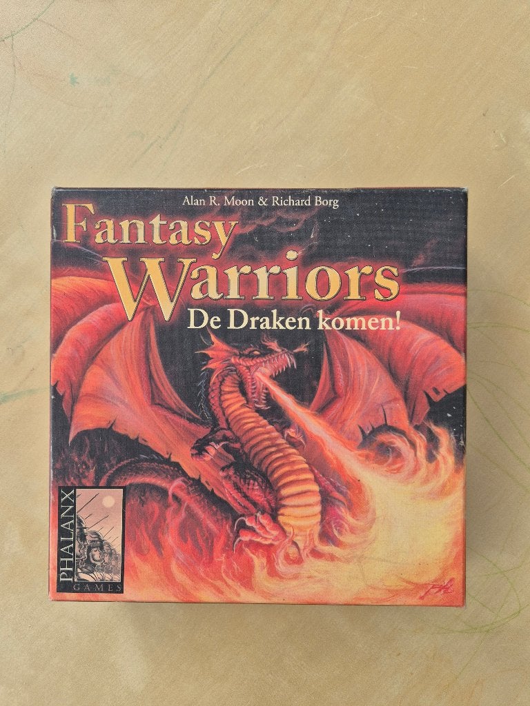 Fantasy warriors card game, Een of twee spelers, Ophalen of Verzenden, Zo goed als nieuw, Phalanx Games