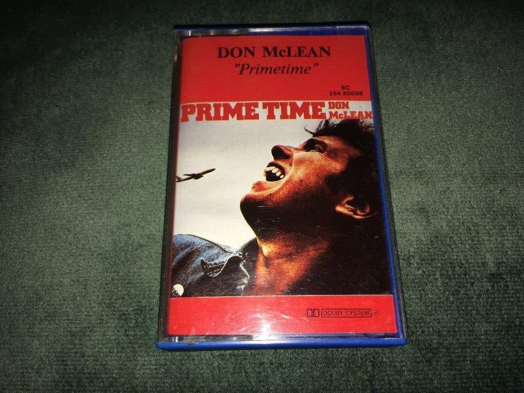 Don McLean | Primetime (MC), 1 bandje, Ophalen of Verzenden, Zo goed als nieuw, Origineel