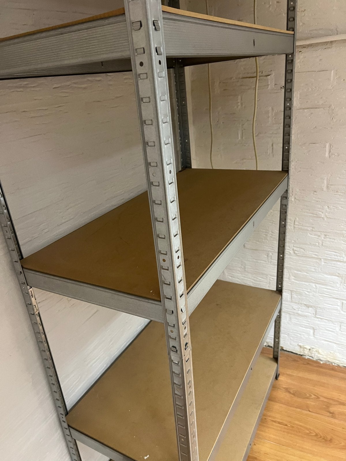 HandsOn zwaar metalen stellingkast 180x90x40 cm, Ophalen, Gebruikt