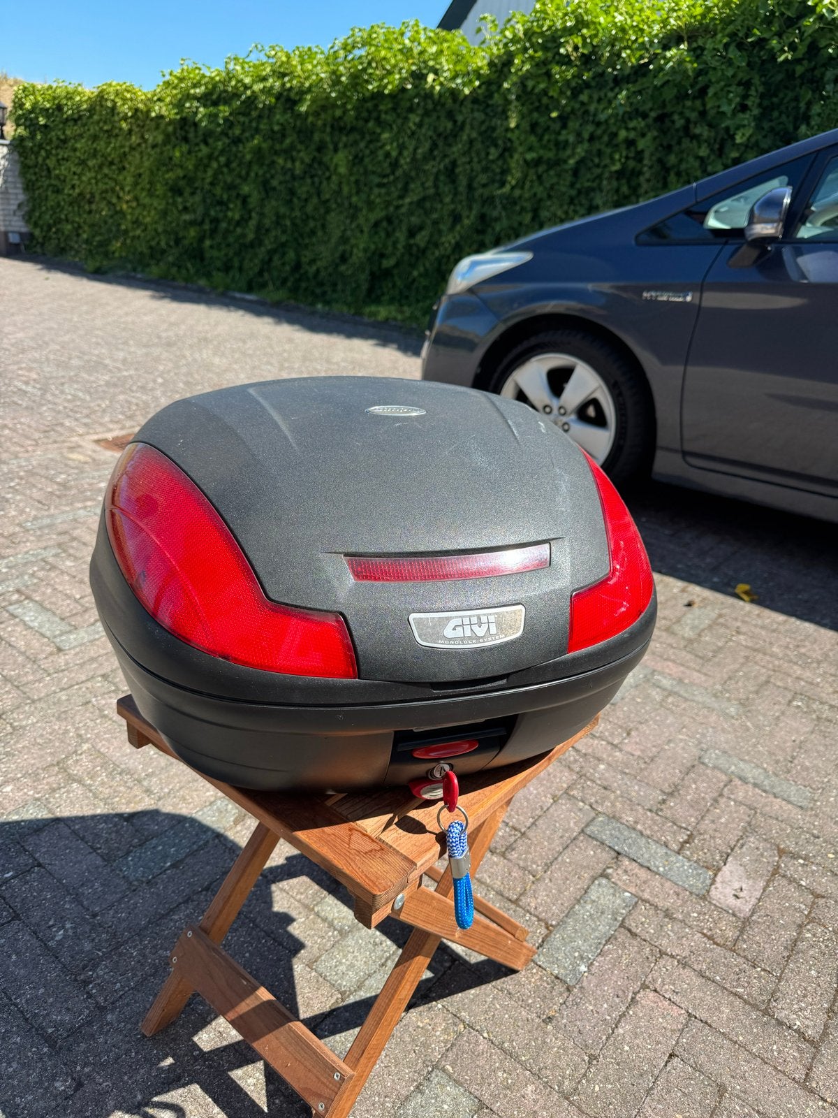 Givi Simply Universeel Topkoffer - Monolock Systeem, Ophalen, Gebruikt