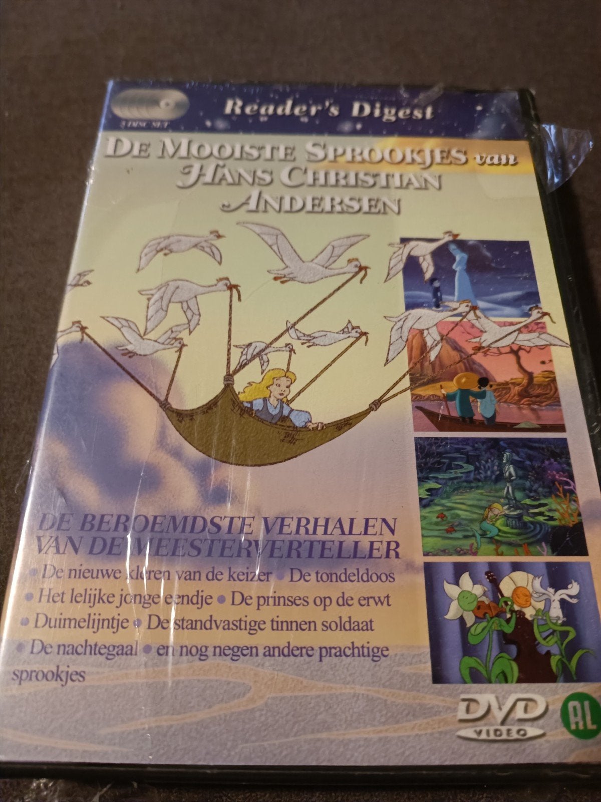 De mooiste sprookjes van Hans Christian Andersen - dvd box, Cd's en Dvd's, Alle leeftijden, Ophalen of Verzenden, Zo goed als nieuw
