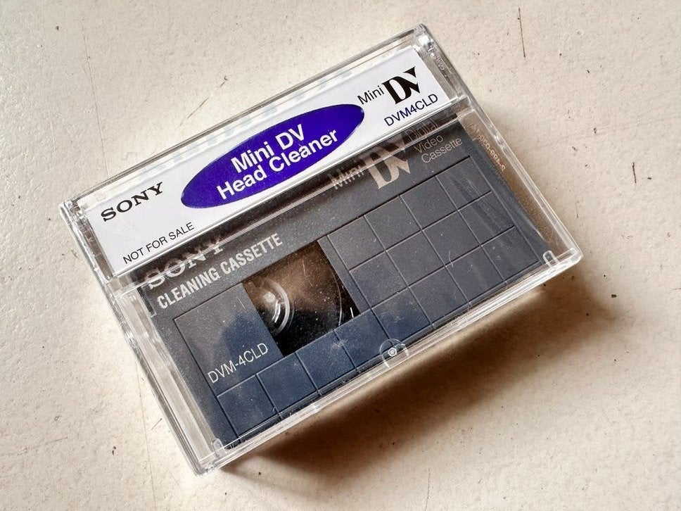 Sony Mini DV Head Cleaner Cleaning casette nieuw, Ophalen of Verzenden, Nieuw in verpakking, Overige genres, 1 bandje