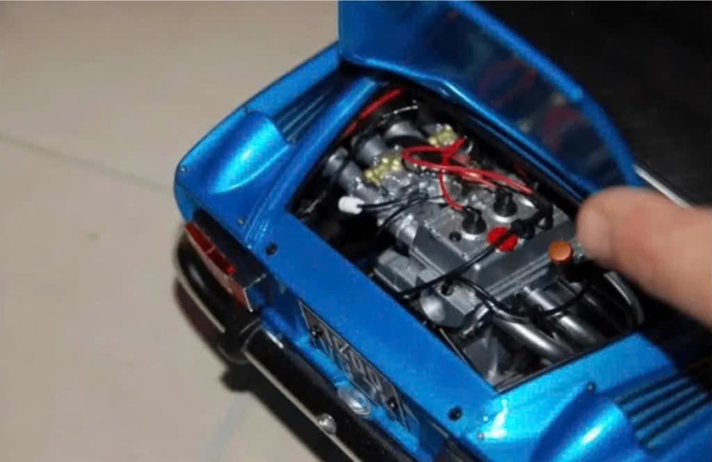 !! TOP DEAL !! 1:8 RENAULT ALPINE A110 blue Altaya BUILT WRH, Ophalen, Zo goed als nieuw, 1:5 t/m 1:8, Auto