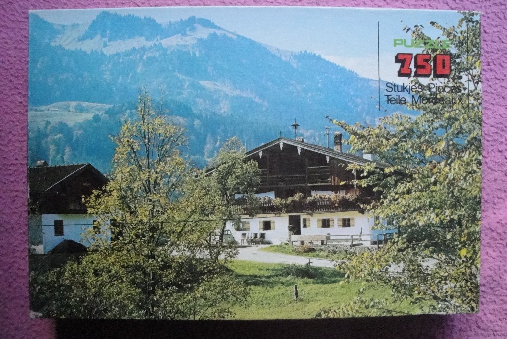 WILD HORSE PUZZLE  750 stukjes voor 1,95euro., Ophalen of Verzenden, 500 t/m 1500 stukjes, Gebruikt, Legpuzzel