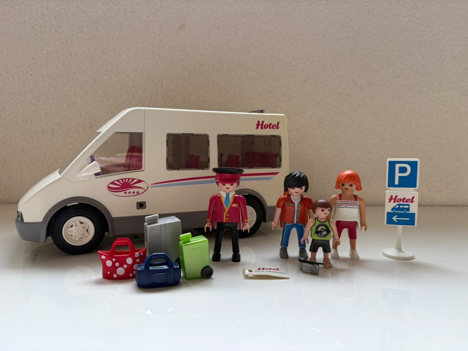 Playmobil 5267 - Hotelbus, Gebruikt, Complete set, Voertuig, Ophalen of Verzenden
