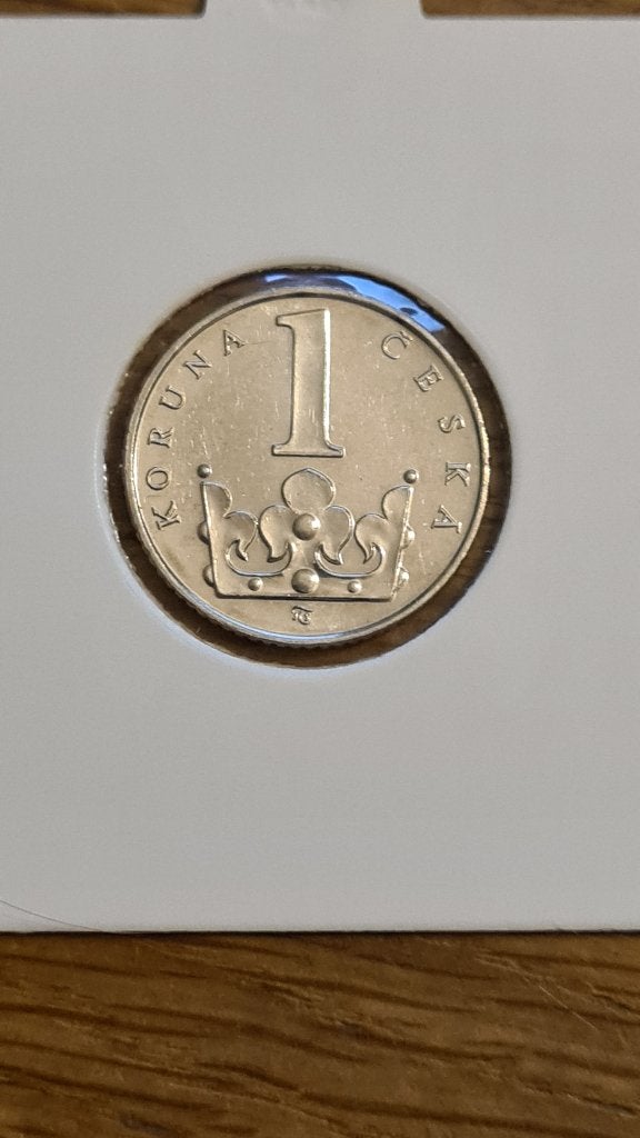 Tsjechië - 1 Koruna 1994, Verzenden, Overige landen, Losse munt