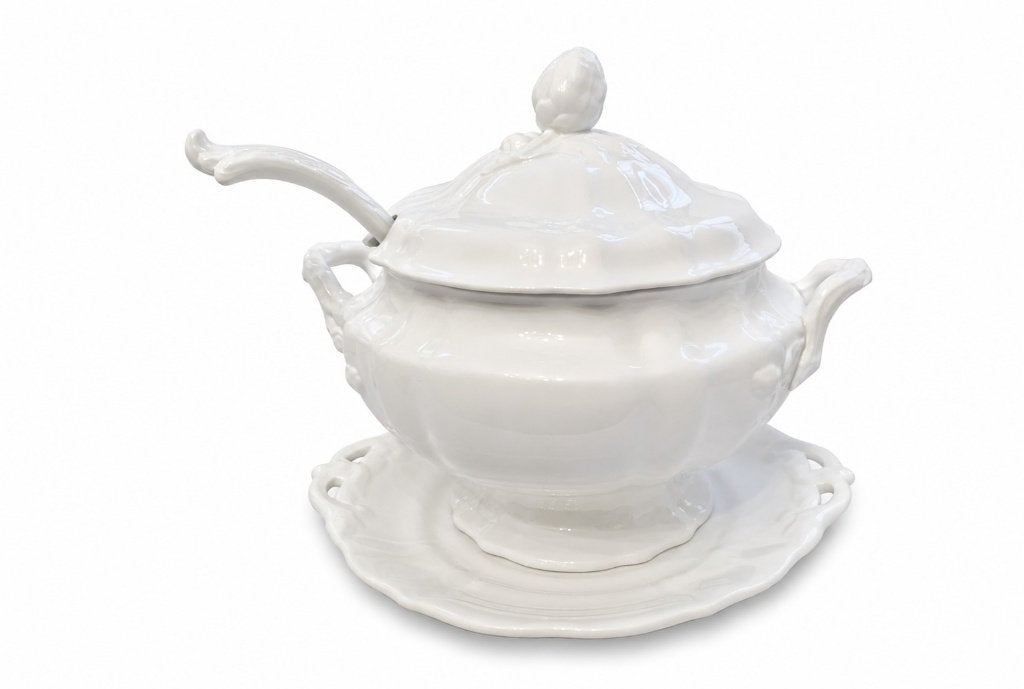Wellington Bowl Petrus Regout soepterrine met lepel, Antiek en Kunst, Ophalen of Verzenden
