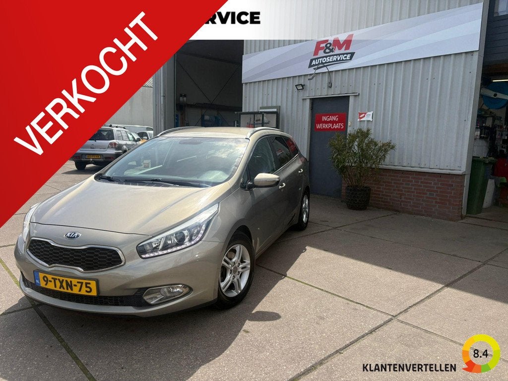 Kia cee'd Sportswagon 1.6 GDI BusinessLine Clima, cruise, ca, Auto's, Kia, Voorwielaandrijving, Euro 5, Gebruikt, 1591 cc