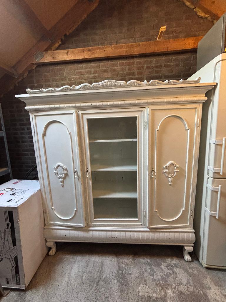 Brocante kast, Ophalen, Gebruikt, 150 tot 200 cm, 150 tot 200 cm