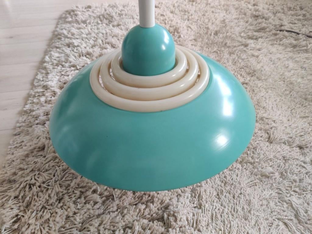 Leuke vintage lamp jaren 80 space age, Ophalen of Verzenden, Gebruikt, Minder dan 50 cm