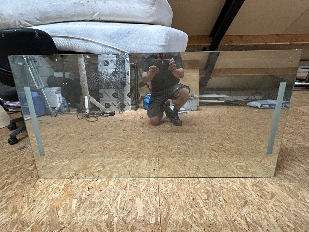 Spiegel met verlichting, Ophalen, Gebruikt, 125 cm of meer, Minder dan 100 cm