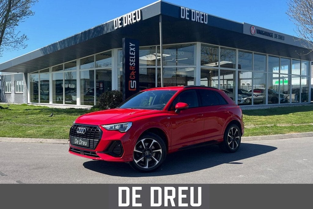 Audi Q3 45 TFSIe 245 pk S edition | S LINE | TREKHAAK | VIRT, Auto's, Audi, Gebruikt, 150 pk, Leder en Stof, Plug-in hybride