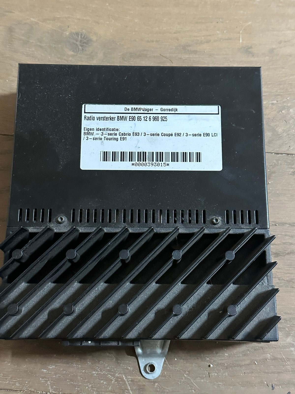 BMW E90 E91 E92 E93 Radio Versterker PL2 HIFI Verst., Ophalen, Gebruikt, BMW