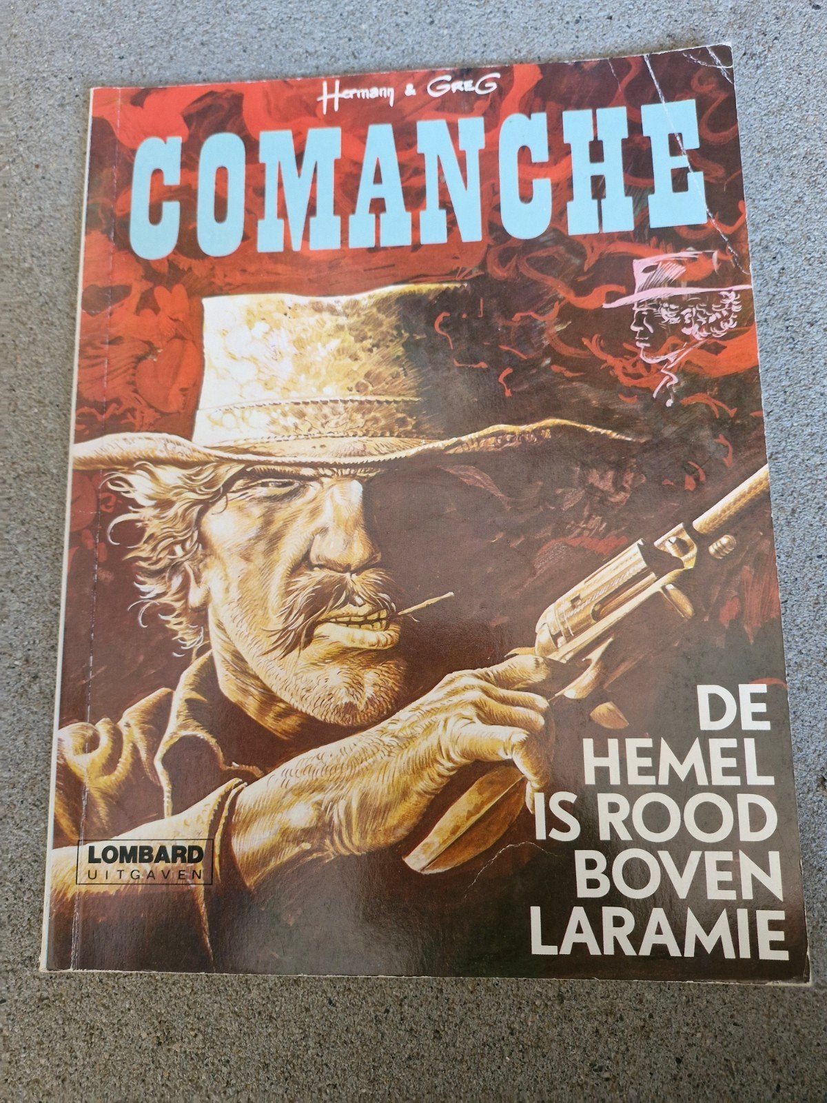 Comanche: De Hemel is Rood Boven Laramie, Boeken, Eén stripboek, Ophalen of Verzenden, Gelezen, Hermann & Greg
