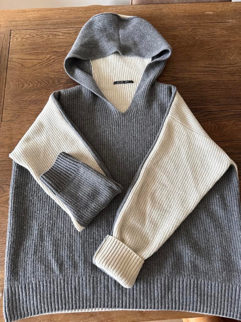 Annette Görtz Cashmere Trui - Stijlvol en Comfortabel, Ophalen of Verzenden, Zo goed als nieuw, Maat 38/40 (M), Grijs