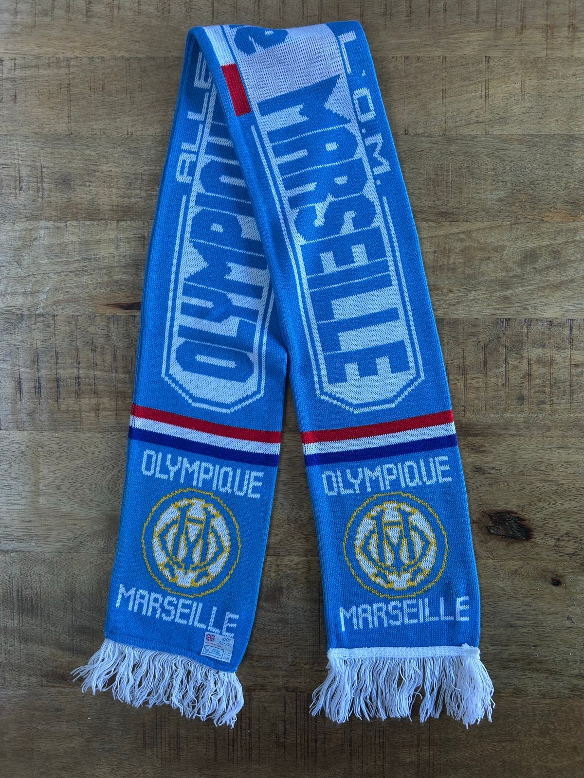 Olympique Marseille Sjaal - Zo goed als nieuw, Ophalen of Verzenden, Zo goed als nieuw