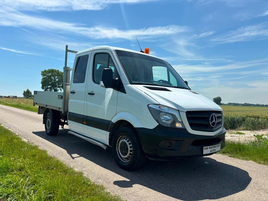 Mercedes-Benz Sprinter 2016, Auto's, Bestelauto's, Euro 5, Wit, Grijs, 6 stoelen