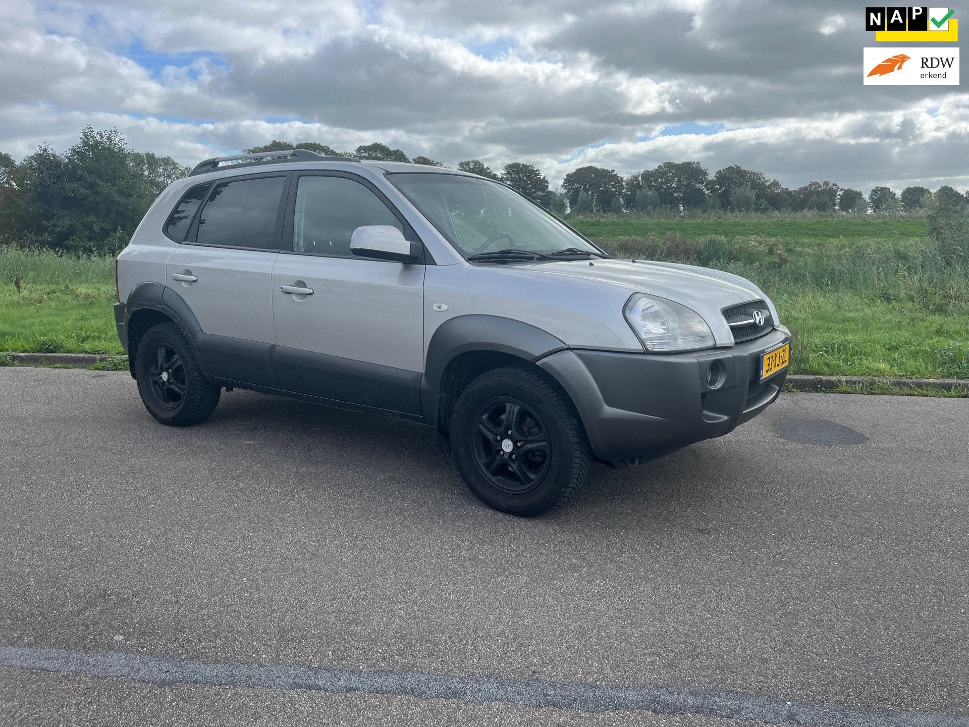 Hyundai Tucson 2.0i Style, Auto's, Stof, Gebruikt, Zwart, 4 cilinders