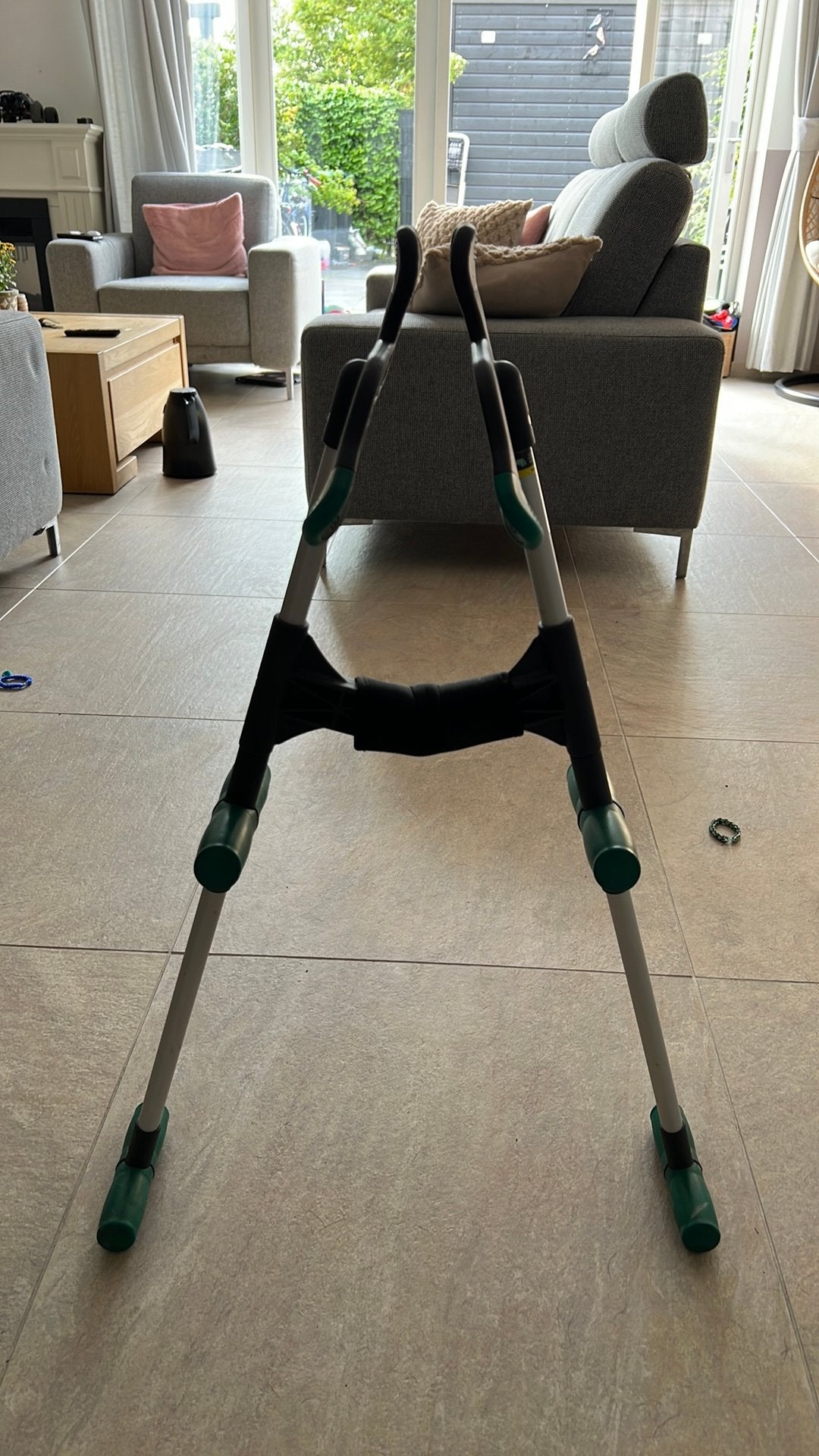 Handylegs hulpmiddel steunkousen, Diversen, Verpleegmiddelen, Ophalen, Zo goed als nieuw