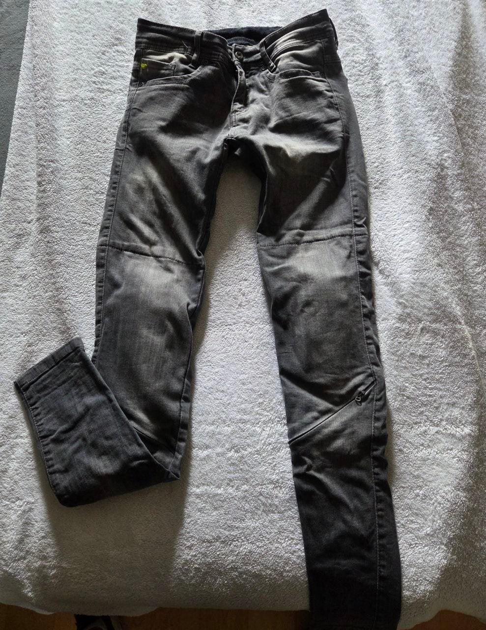 Magna motor Jeans - Grijs- Maat 36, Motoren, Ophalen of Verzenden, Tweedehands, Dames, Broek | textiel
