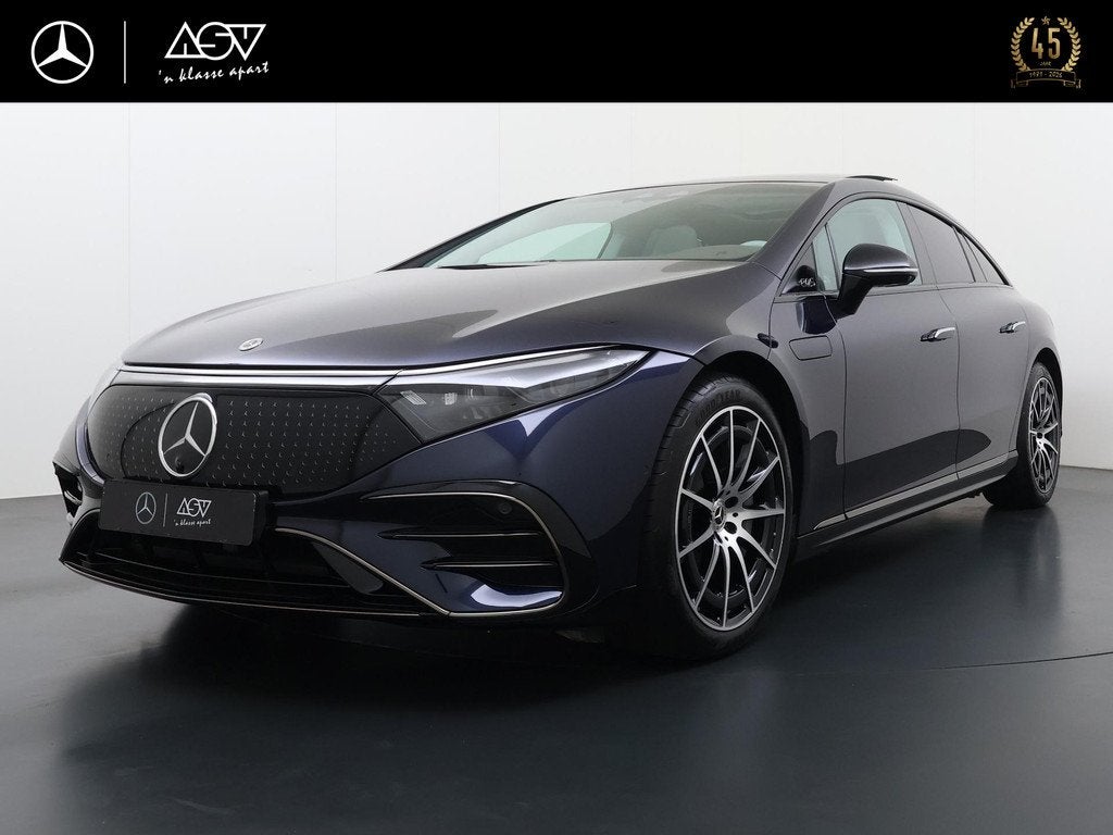 Mercedes-Benz EQS 350 AMG Premium Plus 96 kWh Accu | Hypersc, Auto's, Mercedes-Benz, Bedrijf, Te koop, EQS, 360° camera, ABS, Adaptive Cruise Control