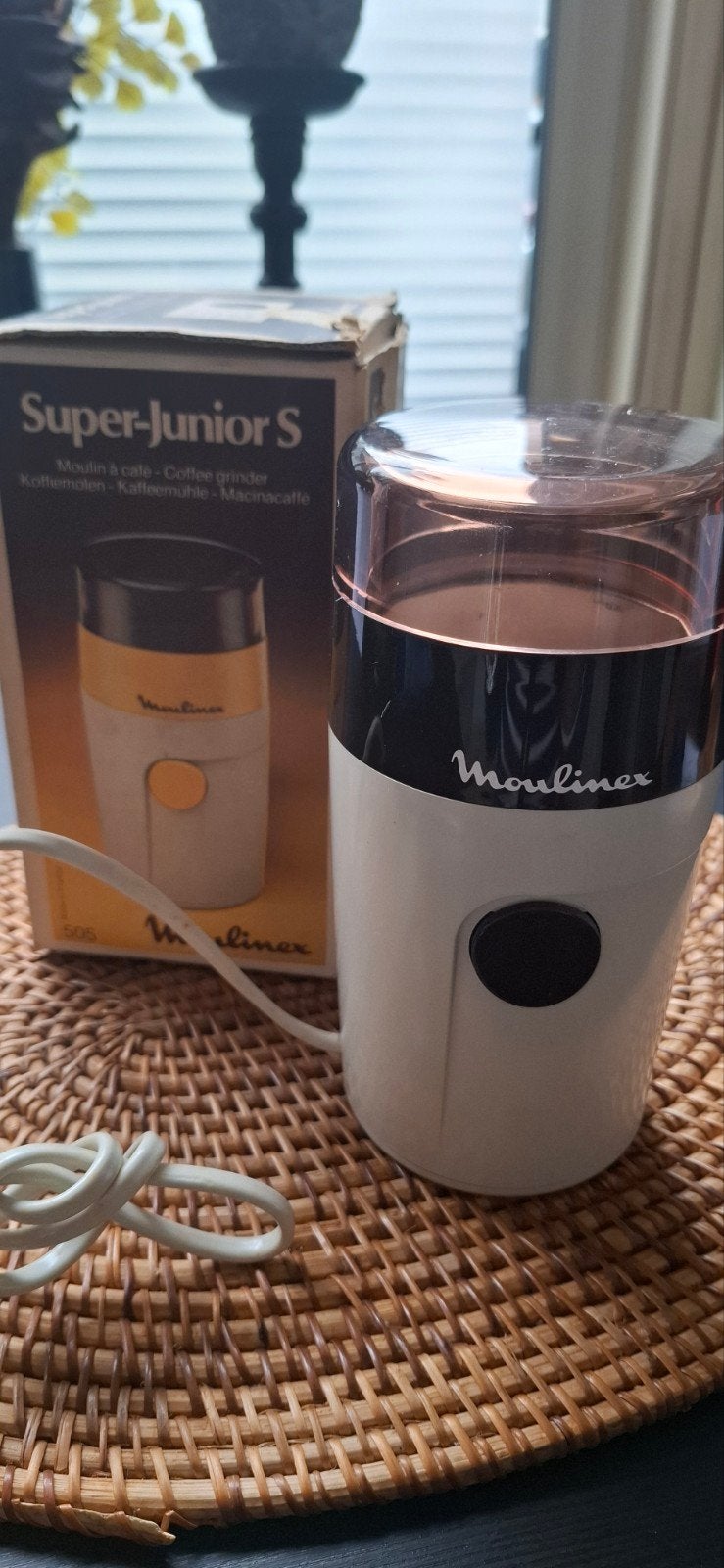 Retro Moulinex Super-Junior S Koffiemolen - Zeer Goede Staat, Verzamelen, Retro, Ophalen of Verzenden, Huis en Inrichting