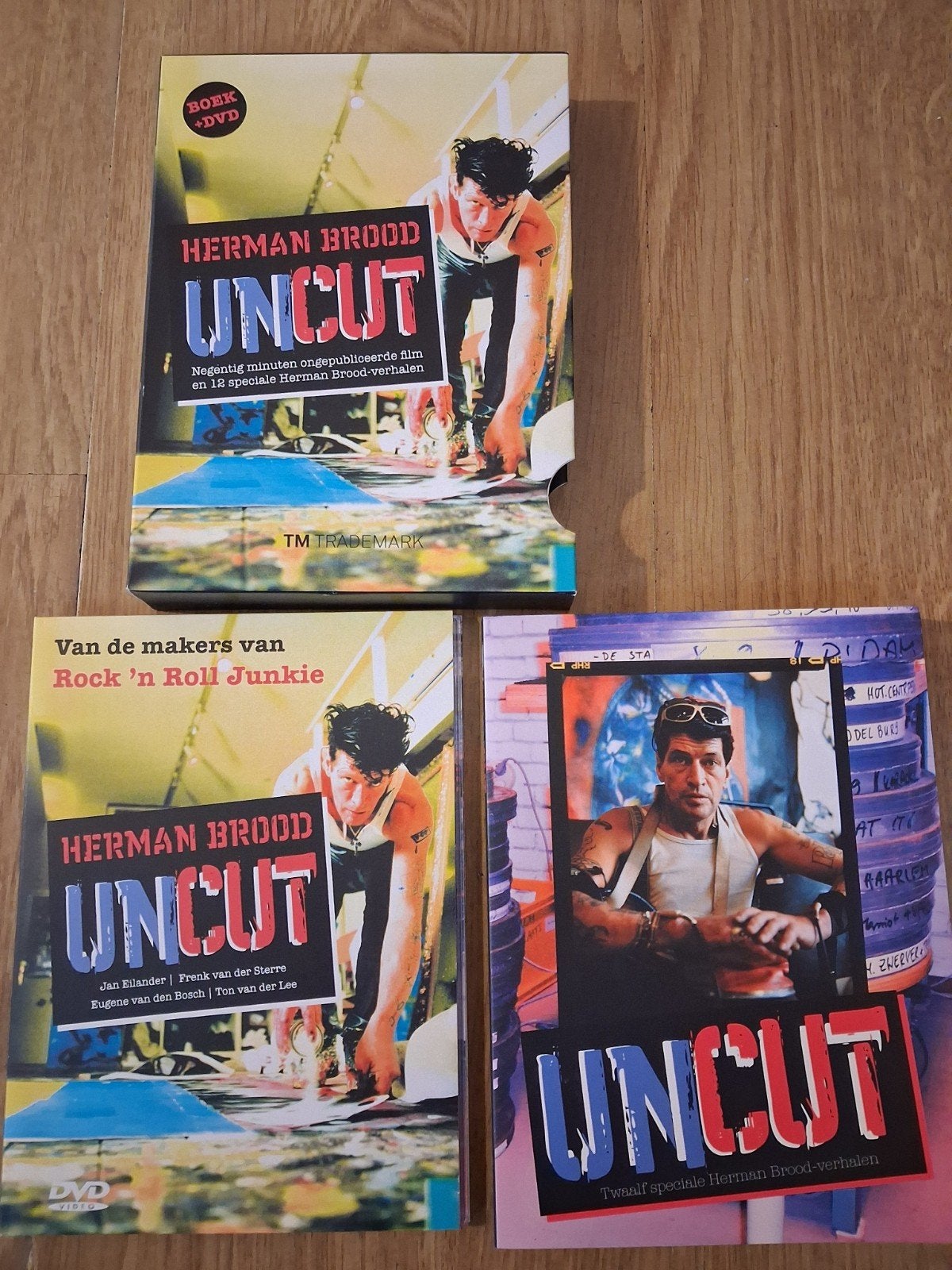 HERMAN BROOD.  BOEK MET DVD., Cd's en Dvd's, Alle leeftijden, Ophalen of Verzenden, Zo goed als nieuw