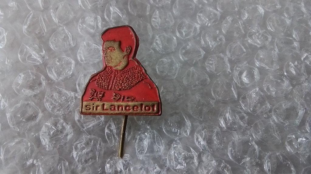 Speldje sir lancelot, Ophalen of Verzenden, Zo goed als nieuw, Overige onderwerpen