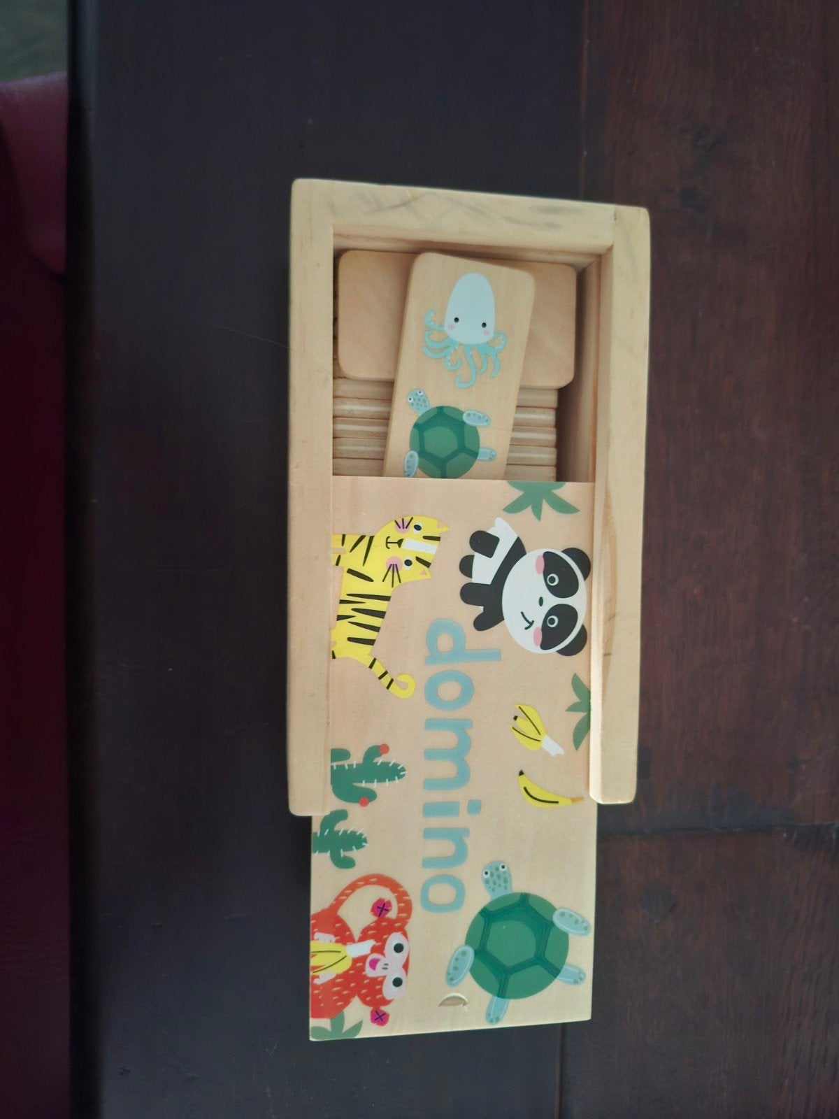 Houten Domino Spel met Dieren Thema voor Kinderen, Ophalen of Verzenden