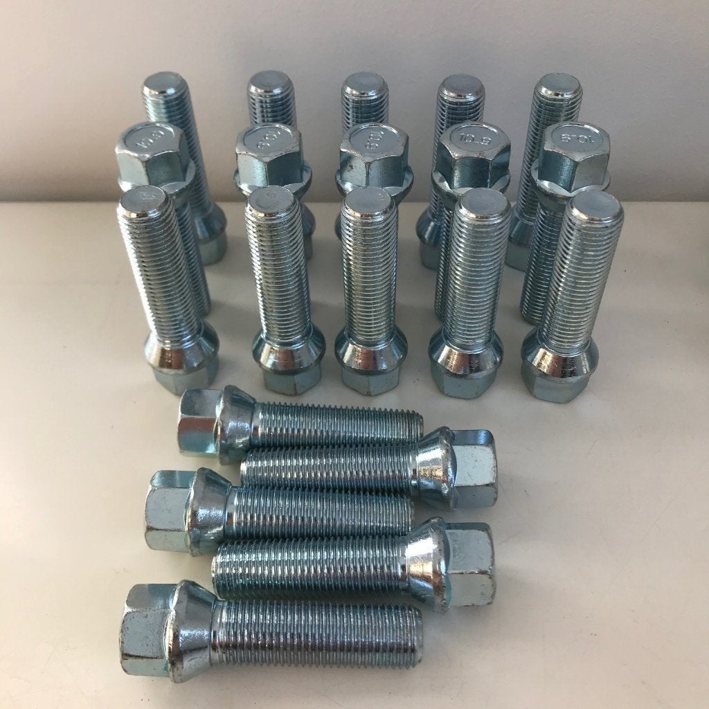 Wielbout M14 x 1,5 x 45 mm conische kop, staal verzinkt, Ophalen of Verzenden, Nieuw