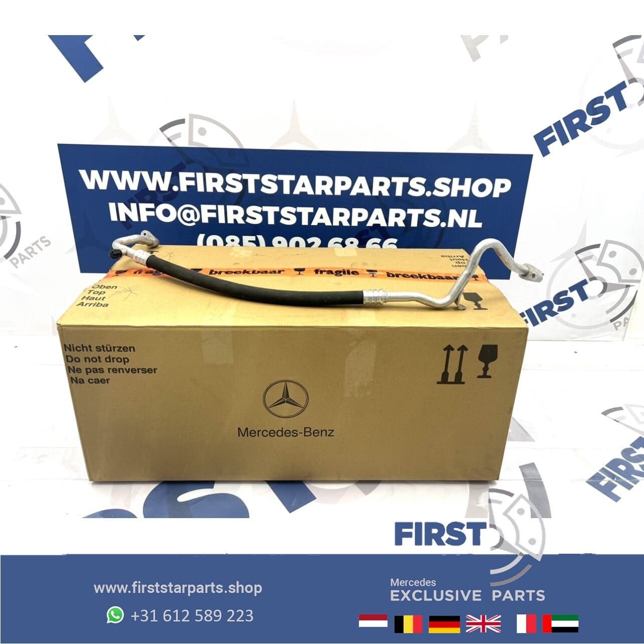 KOELMIDDEL LEIDING / AIRCO LEIDING Mercedes G63 A45S CLA45S, Auto-onderdelen, Carrosserie en Plaatwerk, Mercedes-Benz, Gebruikt