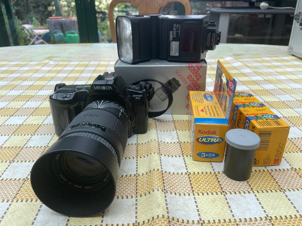Minolta Dynax 3Xi, Ophalen, Gebruikt, Spiegelreflex, Minolta