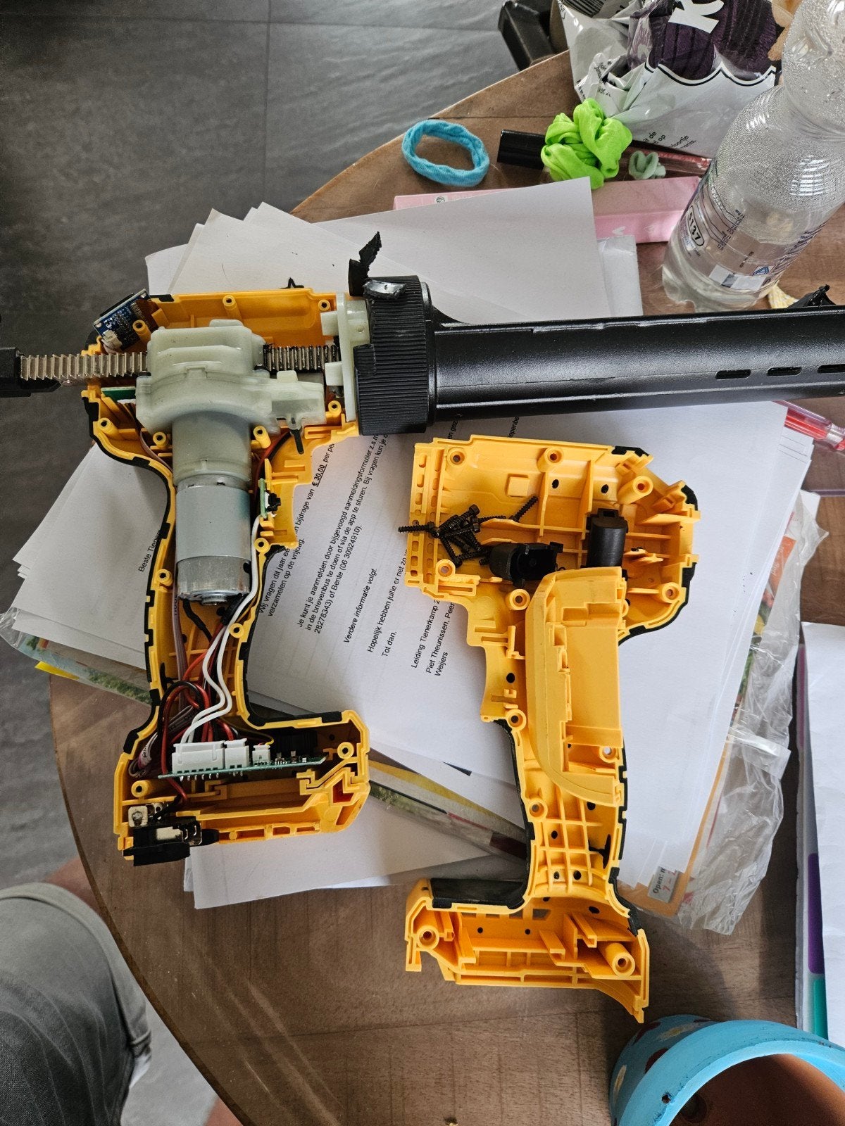 Dewalt kitspuit DEFECT, Gebruikt, Variabele snelheid, Overige typen, Ophalen of Verzenden