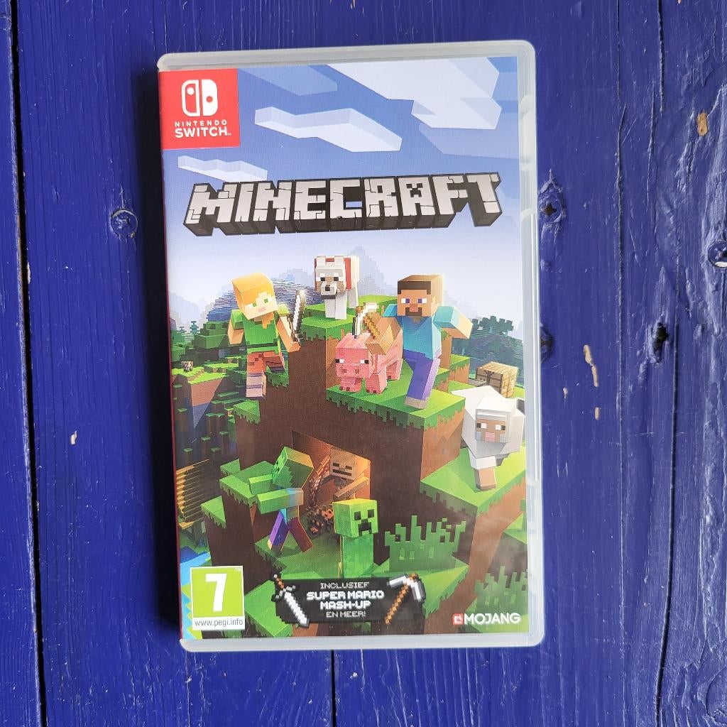 Minecraft Nintendo Switch, Spelcomputers en Games, Overige genres, Ophalen of Verzenden, Zo goed als nieuw, 3 spelers of meer