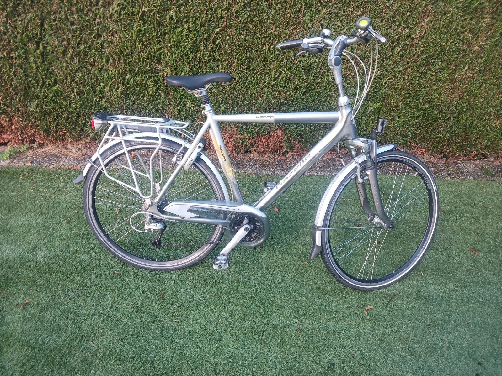 gazelle medeo 57 cm frame, Ophalen, Gebruikt, Velgrem, Versnellingen