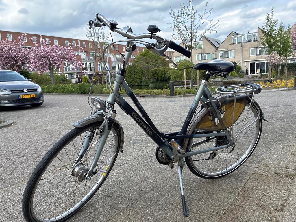 Gazelle Lausanne damesfiets, Fietsen en Brommers, Fietsen | Dames | Damesfietsen, Velgrem, Versnellingen, Ophalen of Verzenden