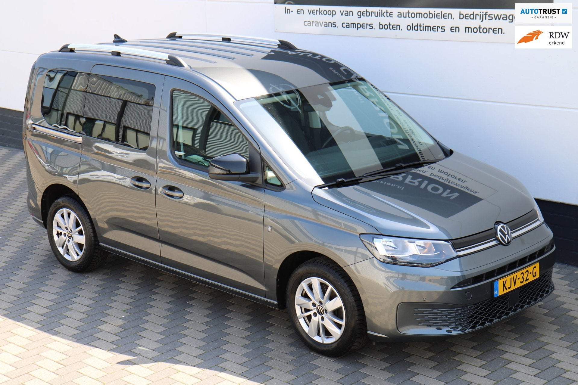 Volkswagen Caddy Combi 1.5 TSI Carplay Navi Cruise Carplay, Voorwielaandrijving, 1442 kg, Stof, Zwart