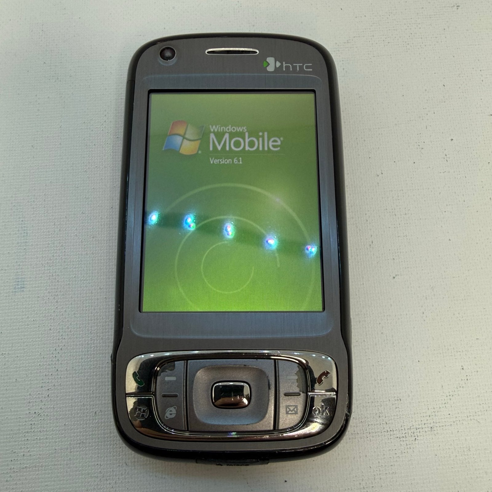 HTC TyTn II met Windows Mobile 6.1 en complete accessoires, Telecommunicatie, Mobiele telefoons | HTC, HTC, Gebruikt, Zwart, Fysiek toetsenbord