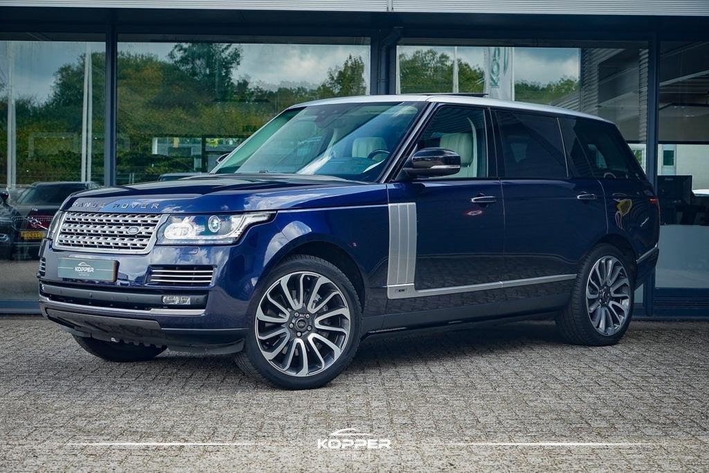 Land Rover Range Rover 4.4 SDV8 Autobiography LWB / Pano / T, Auto's, Automaat, Gebruikt, Origineel Nederlands, Diesel