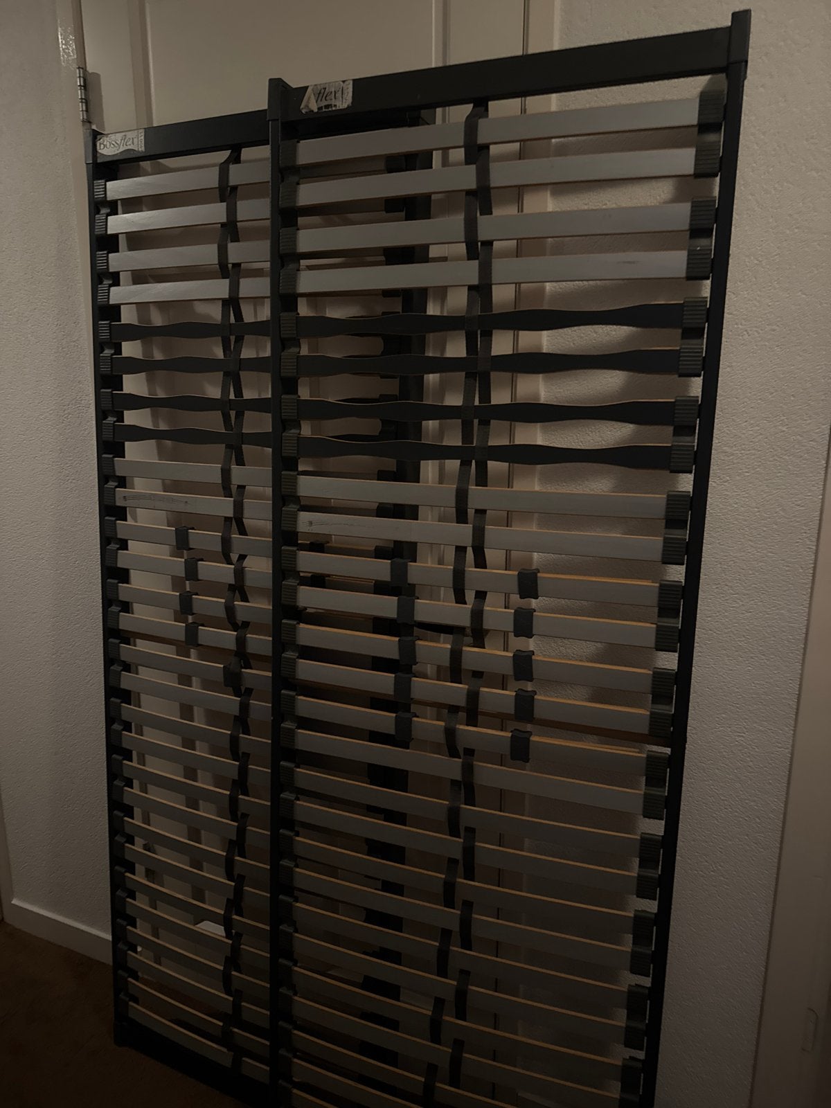 Bossflex lattenbodem 2 stuks 70x200 cm, Huis en Inrichting, Ophalen, Gebruikt, Tweepersoons, 140 cm