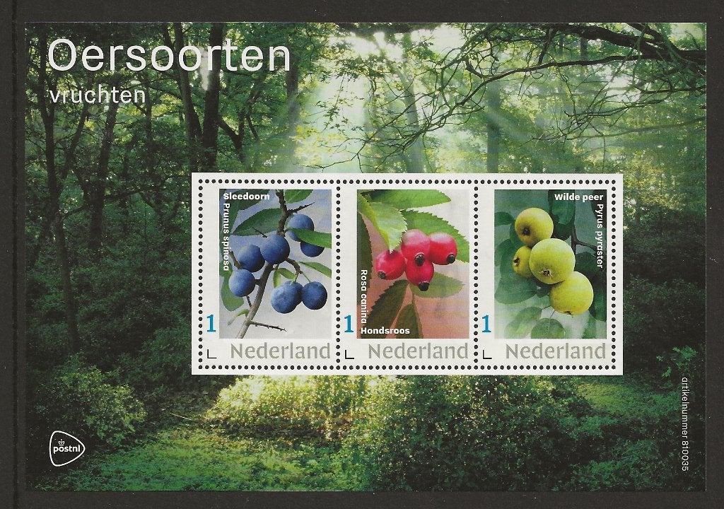 Vel persoonlijke zegels, Oersoorten Vruchten, postfris, Ophalen of Verzenden, Postfris