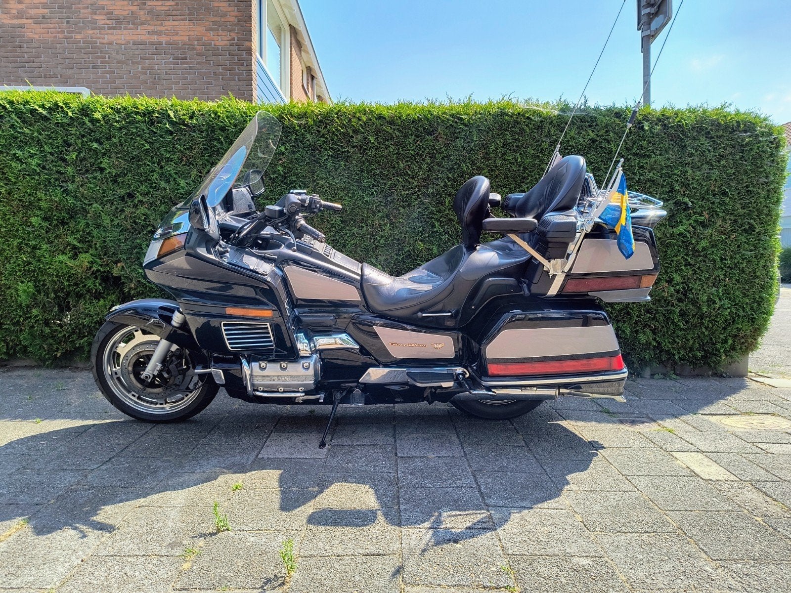 Honda GL1500SE 1998 112.000 km Goldwing zwart/grijs, Motoren, Occasion, 1500 cc, Particulier, Meer dan 35 kW