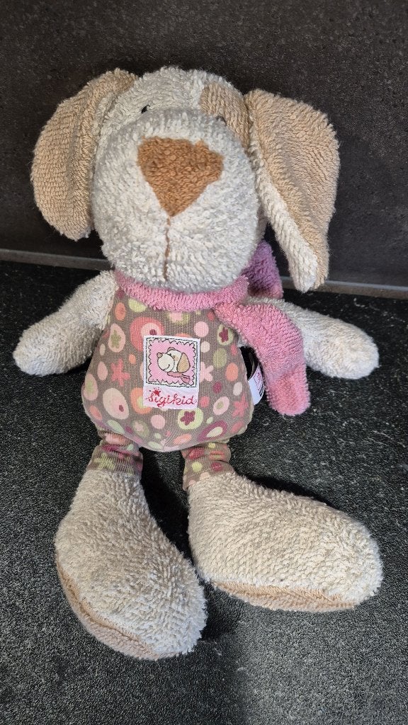 Sigikid knuffel Hond 34 cm. 5A14, Tweedehands verkoop, Tweedehands verkoop, Gebruikt, Geen@idee.nl