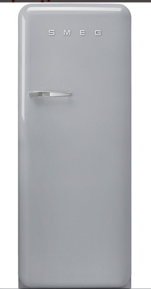Smeg bolle koelkast , grijs., Witgoed en Apparatuur, Koelkasten en IJskasten, 200 liter of meer, Zo goed als nieuw, Met vriesvak