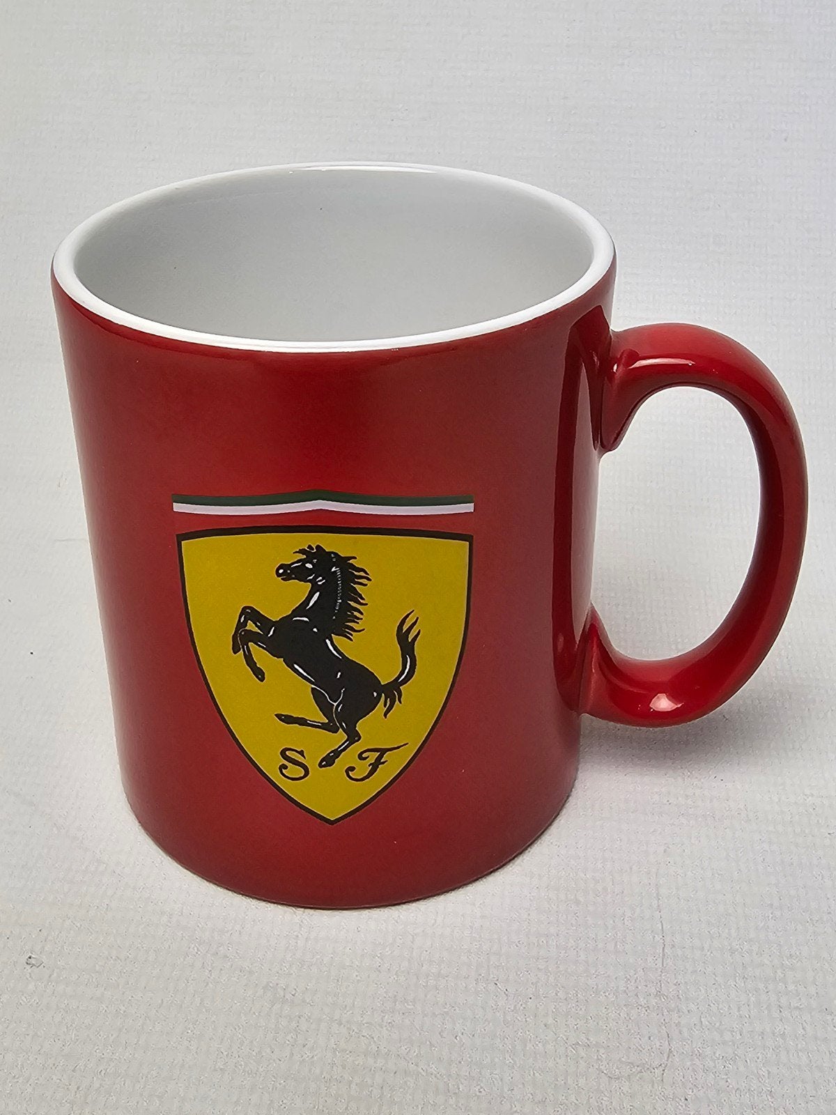 # Vintage Rode Ferrari Koffie Mok - Tams Engeland, Ophalen of Verzenden, Gebruikt, Auto's