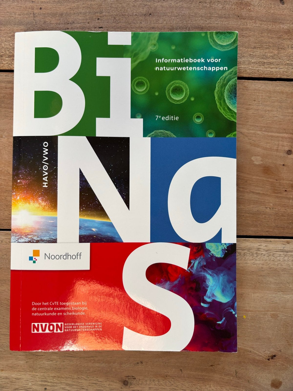 BINAS NIEUW Info boek natuurwetenschappen 7e editie HAVO/VWO, Boeken, Ophalen of Verzenden, Beta, Nieuw, Overige niveaus