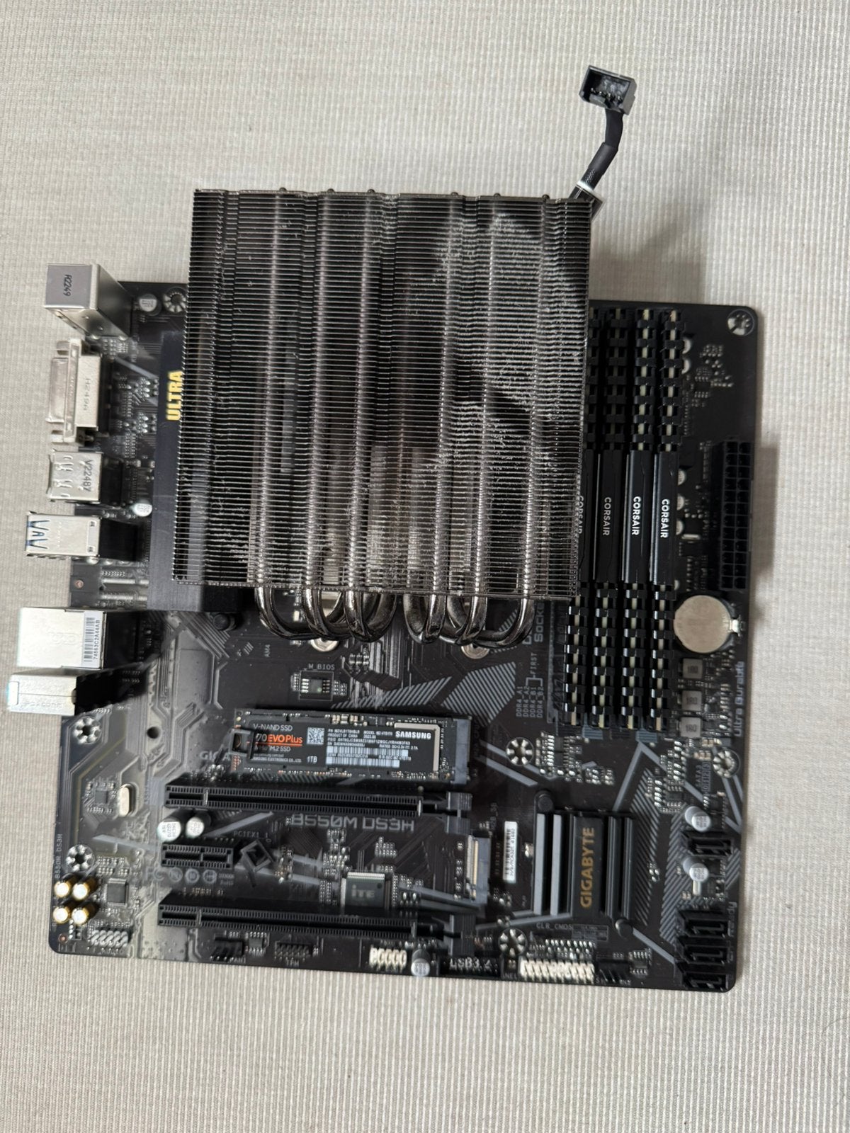 Ryzen 7 3700X upgrade set – B550M – 64GB DDR4 – 1TB Samsung, Computers en Software, Moederborden, Ophalen, Zo goed als nieuw, DDR4