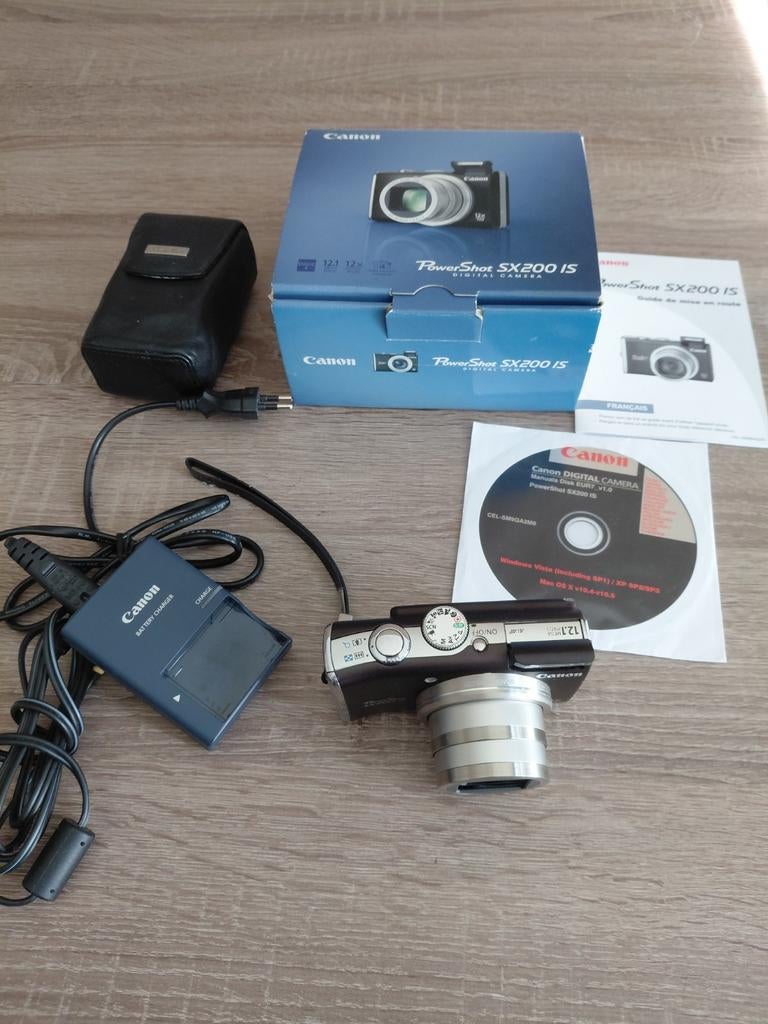 Canon PowerShot SX200 IS Compact Camera, Gebruikt, Canon, Compact, Ophalen of Verzenden