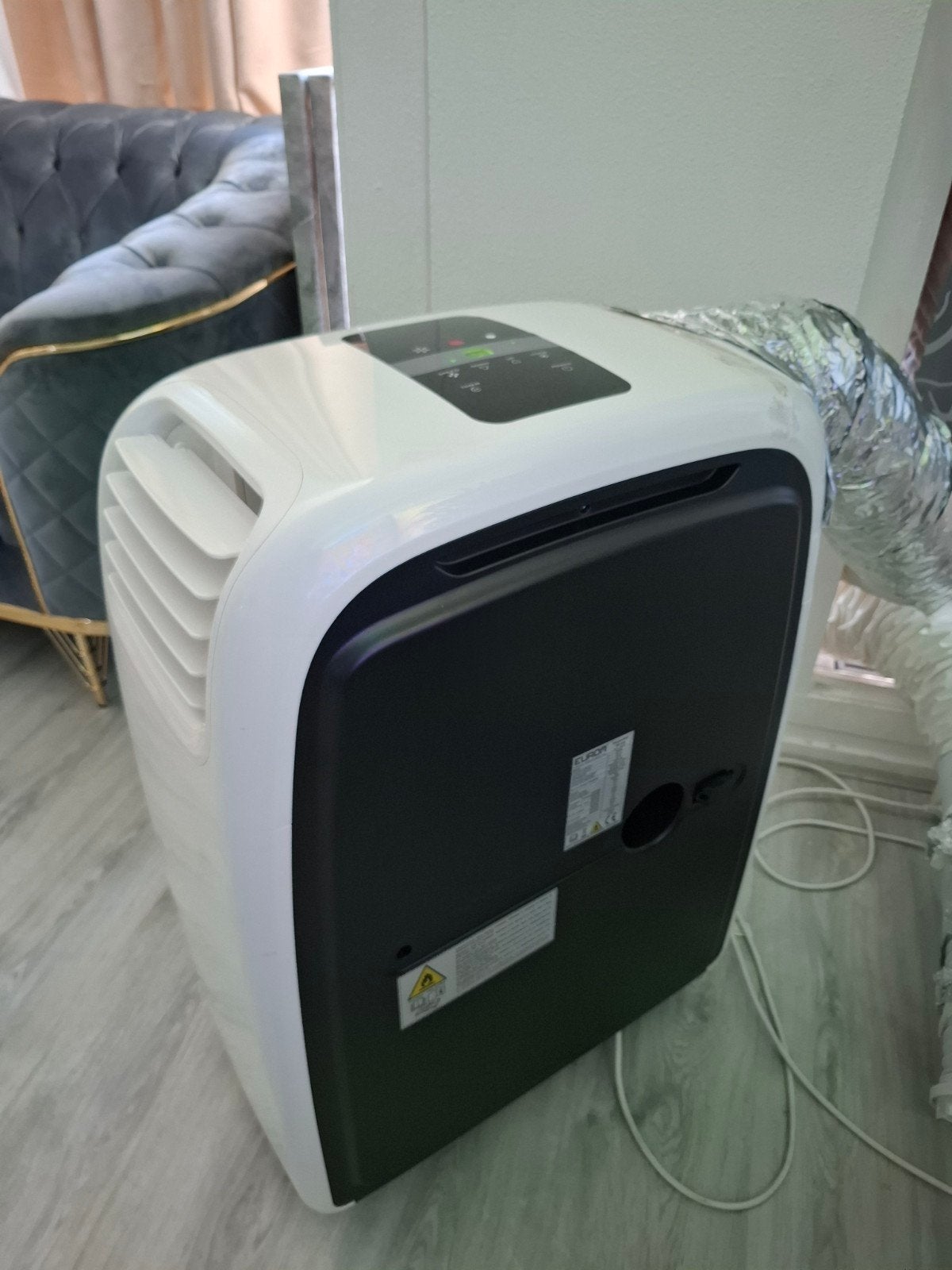 Eurom Coolperfect 180 wifi Mobiele airco - Koelen en Verwarm, Witgoed en Apparatuur, Airco's, Koelen en Ontvochtigen, Timer, 3 snelheden of meer