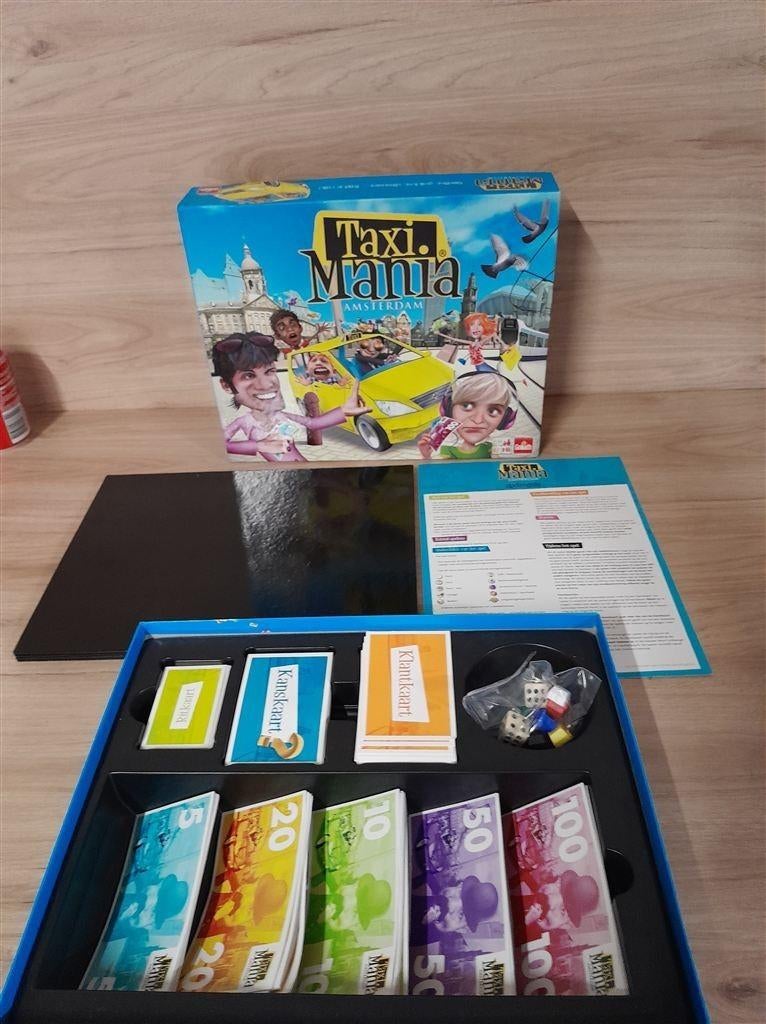taxi mania amsterdam spel [s1226], Hobby en Vrije tijd, Gezelschapsspellen | Bordspellen, Verzenden, Zo goed als nieuw